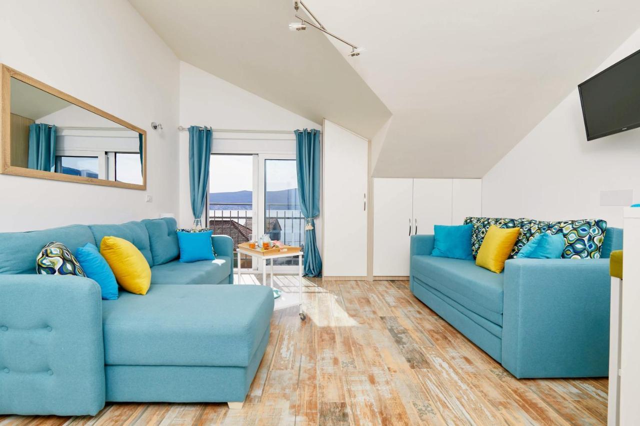 Bayview Studio Apartment Tivat Exterior foto