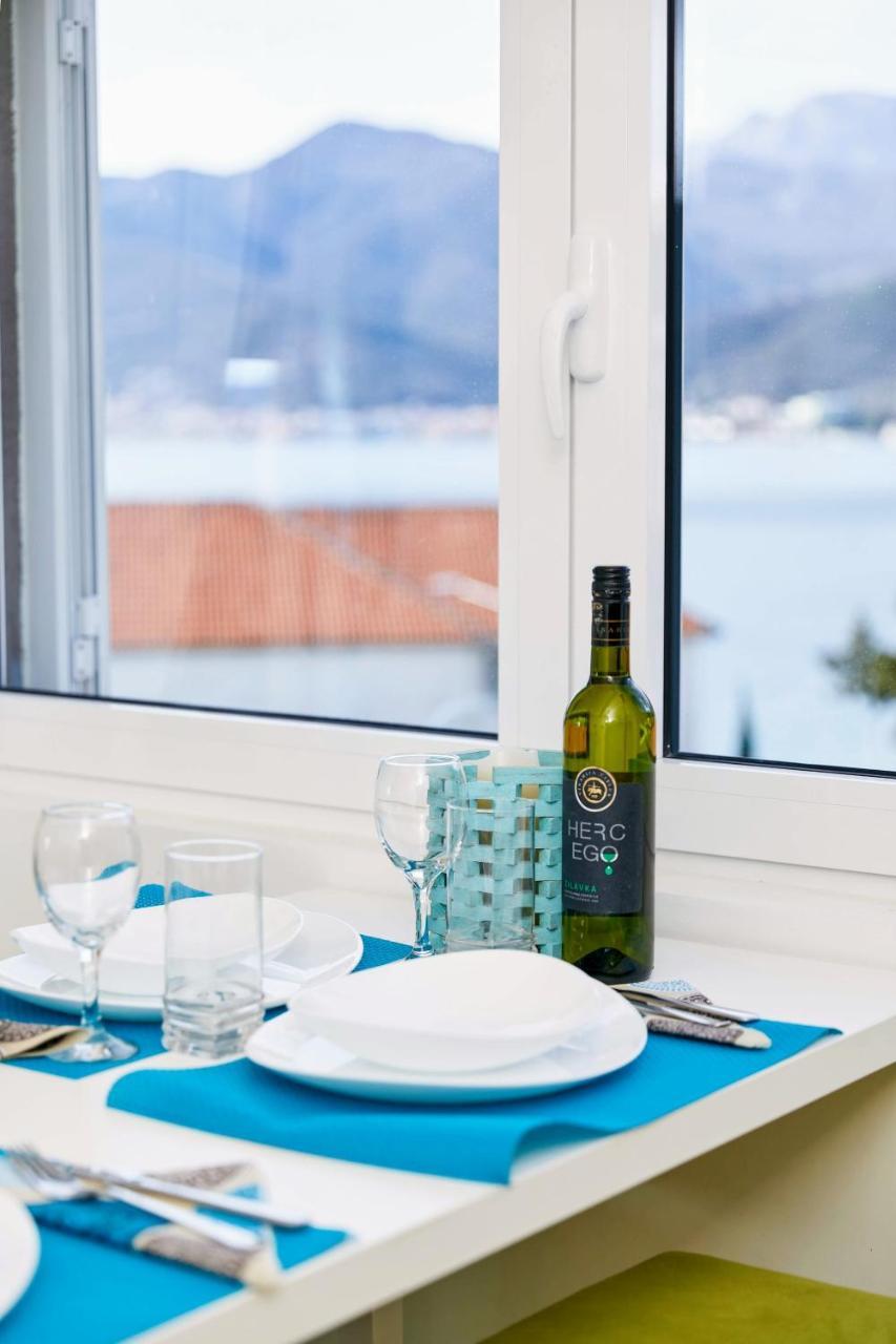 Bayview Studio Apartment Tivat Exterior foto